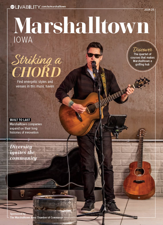 2024-25 Livability Marshalltown, Iowa magazine cover