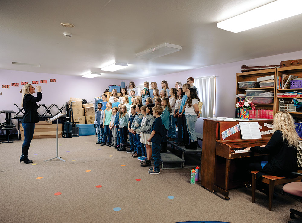 The nonprofit Harmonic Creative World provides music and art resources to people of all ages.