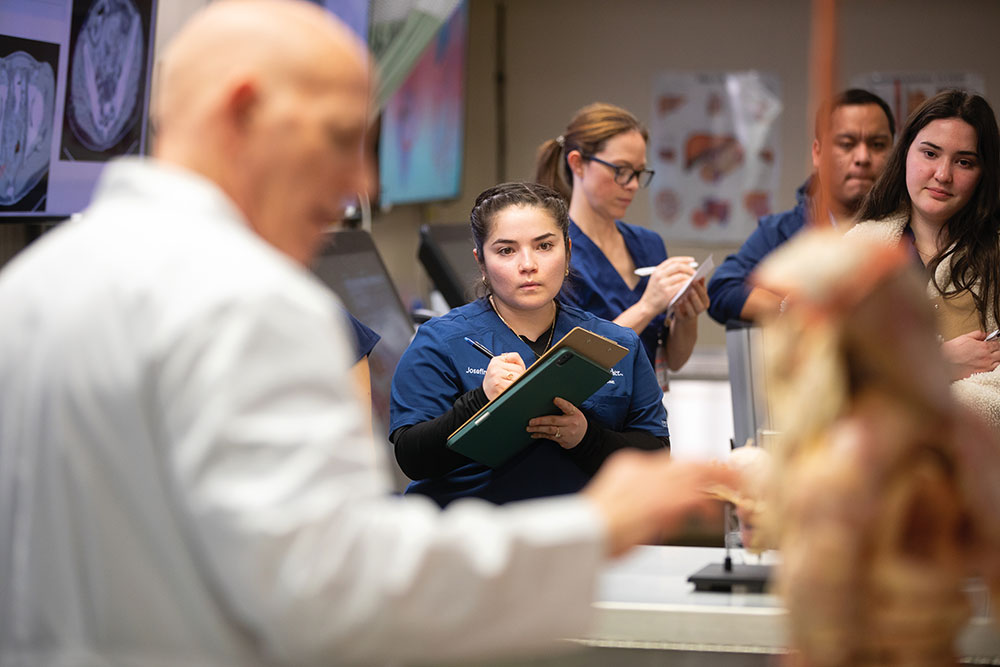 Josefina Barrera says smaller sizes make UT Tyler’s School of Medicine the ideal choice for a personalized learning environment.
