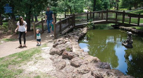 Enjoy the scenic parks in Tyler, TX.