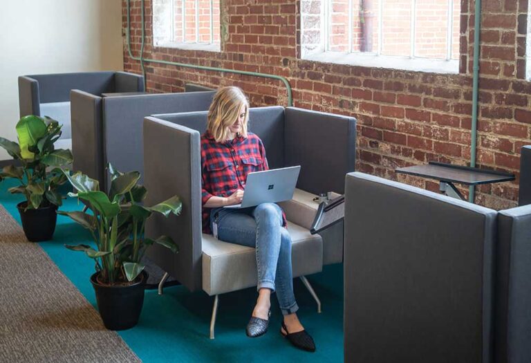 There are plenty of Greater Chattanooga jobs waiting to be filled thanks to endless career opportunities in Chattanooga. Giant windows allow natural light into the offices of Covenant Transport Services in the newly renovated Signal Mill building the Northshore District of Chattanooga, Tennessee.