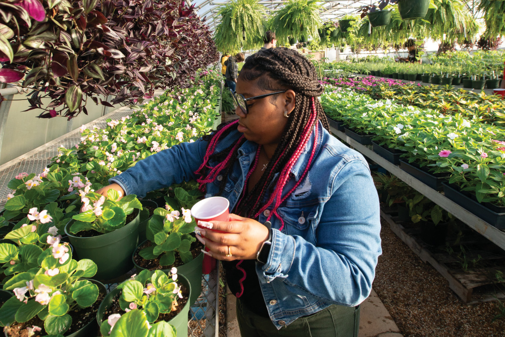 Educational tools in the Robins Region include greenhouses, print shops and great athletic facilities.
