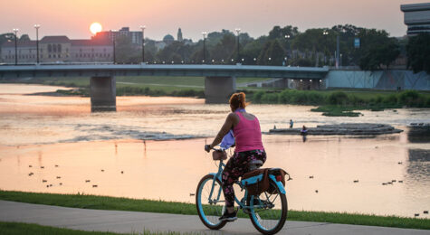 RiverScape MetroPark in the Dayton, Ohio, region