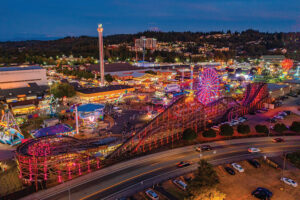 The Washington State Fair in Puyallup, WA