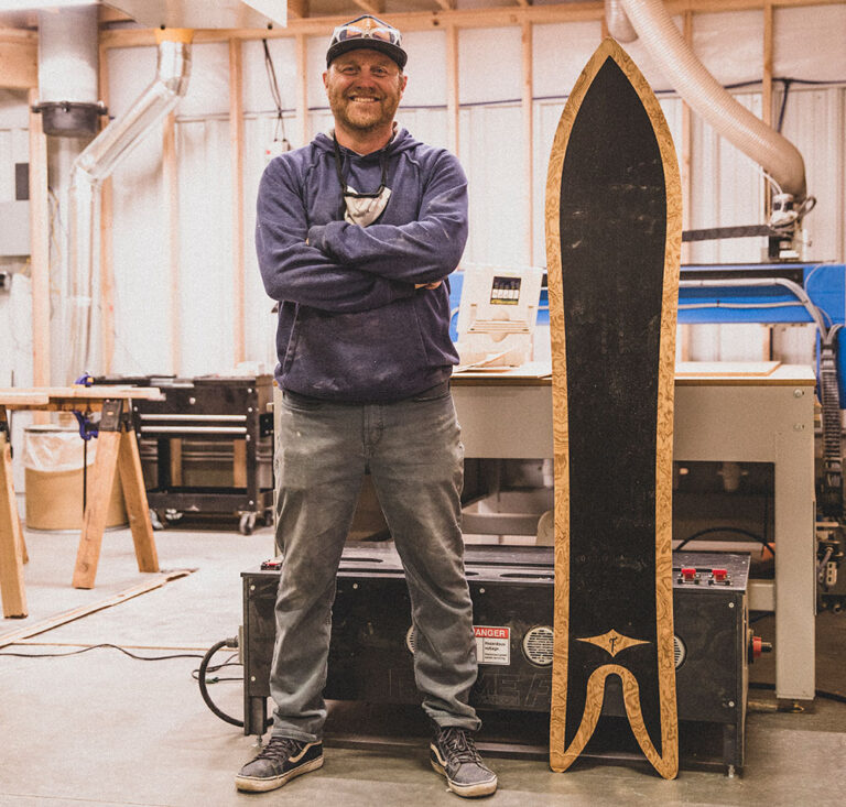 Mikey Franco of Franco Snowshapes in Eastern Idaho