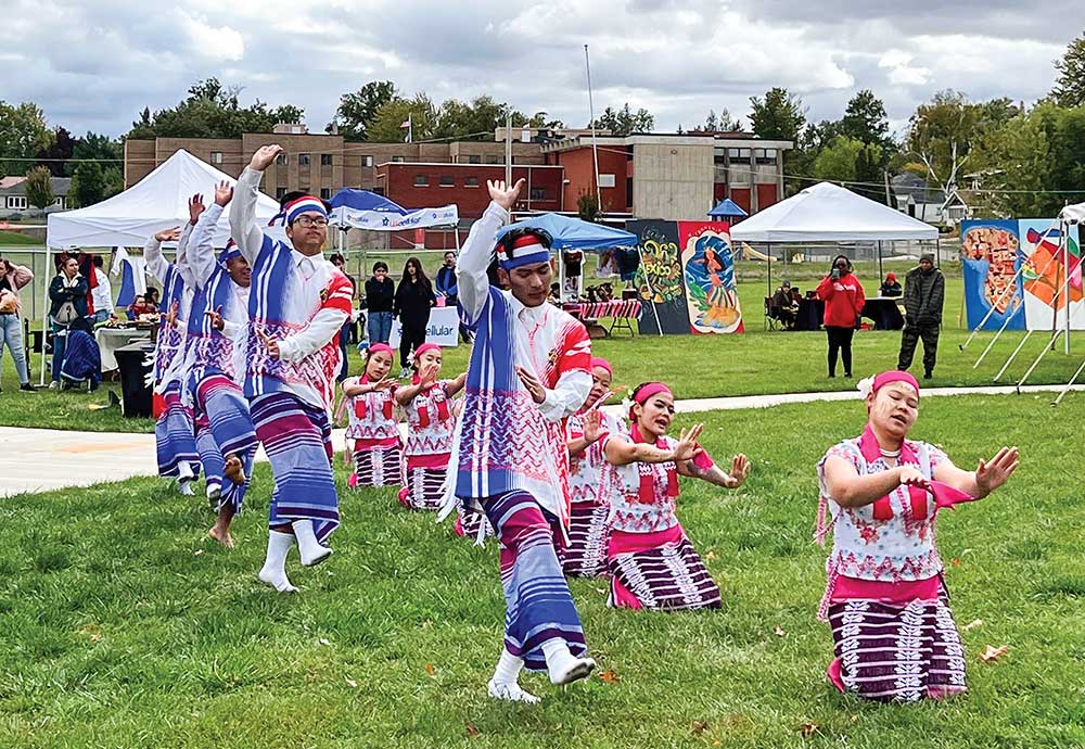 Performers in Marshalltown, IA, at the city's annual Festival Cultural, a daylong celebration in the fall featuring music, food, dancing, vendors and more at West End Park on 13th Street.