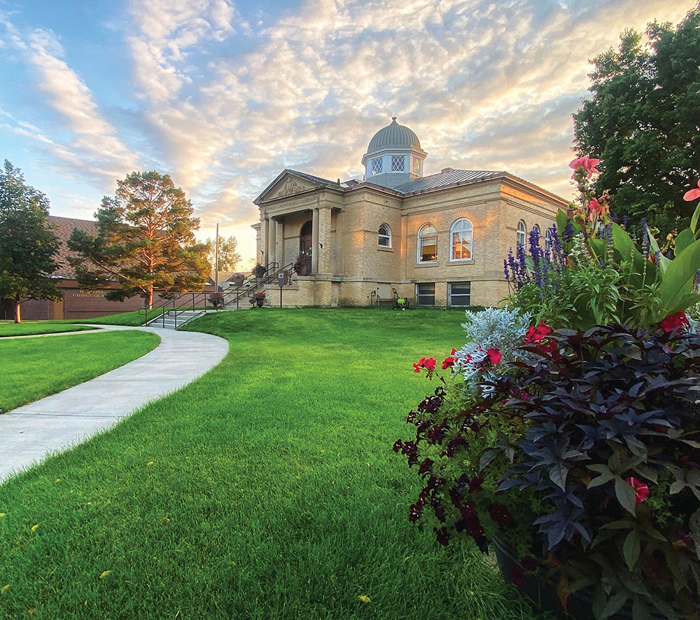 The James Memorial Art Center in Williston, ND
