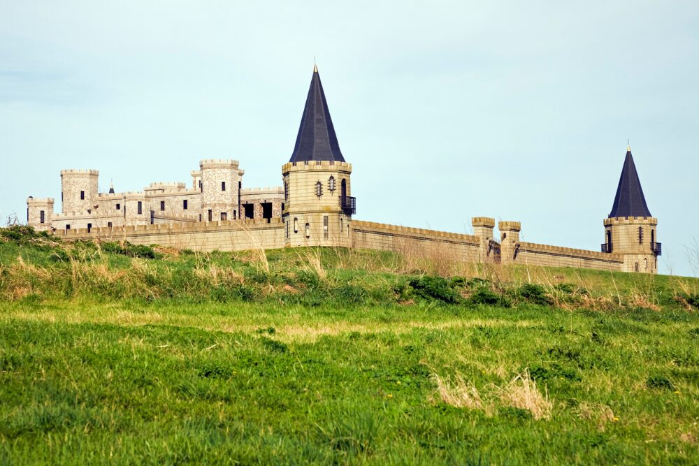 The Kentucky Castle is a quiet travel destination in Lexington, KY.