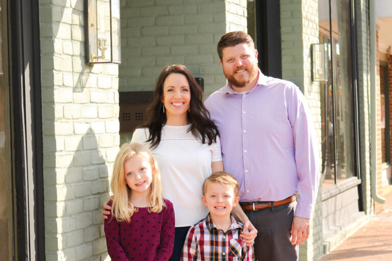 Justin Collins and his wife, Afton, opened an Acres & Oak Kitchen franchise in Perry.