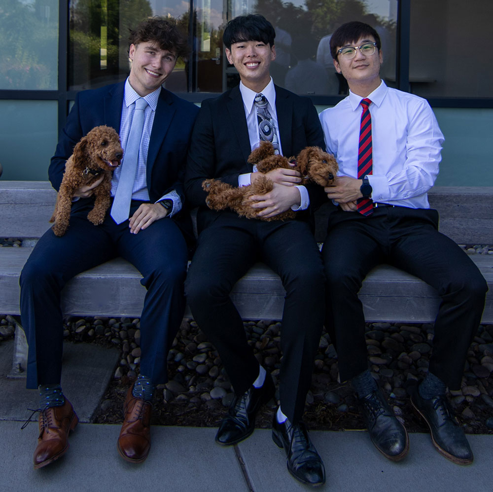 Subitt co-founders (l-r) Nickolas Hepworth, Aoi Kunki and Jae Kim