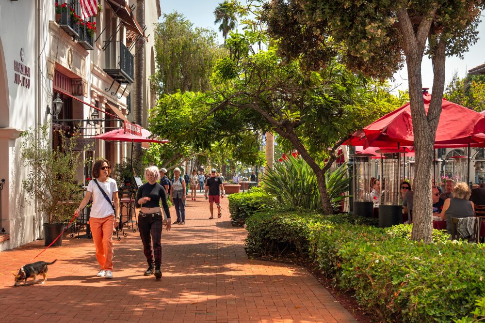 Santa Barbara, CA is a pet-friendly place.