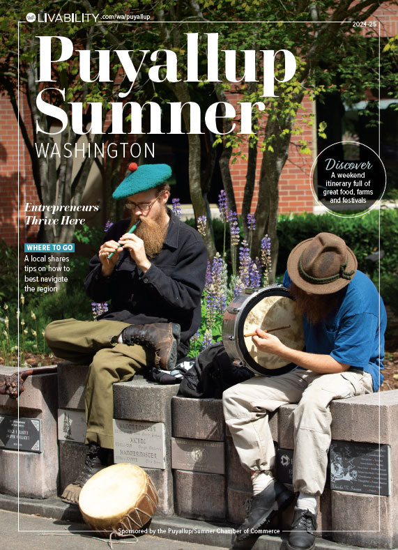 2024-25 Livability Puyallup-Sumner Washington magazine cover