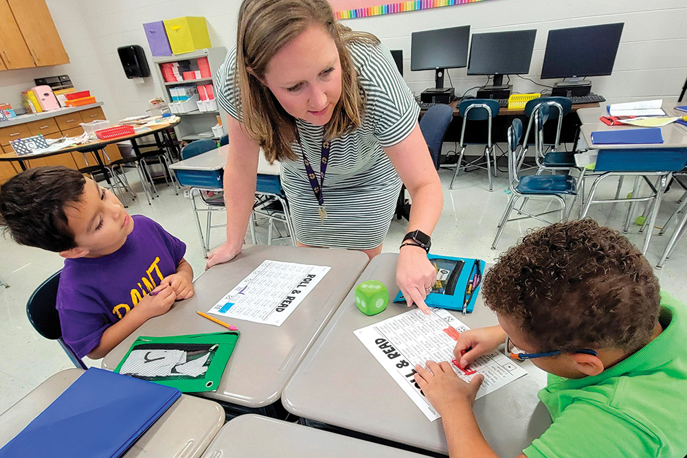 Roll & Read program at Obion County Schools