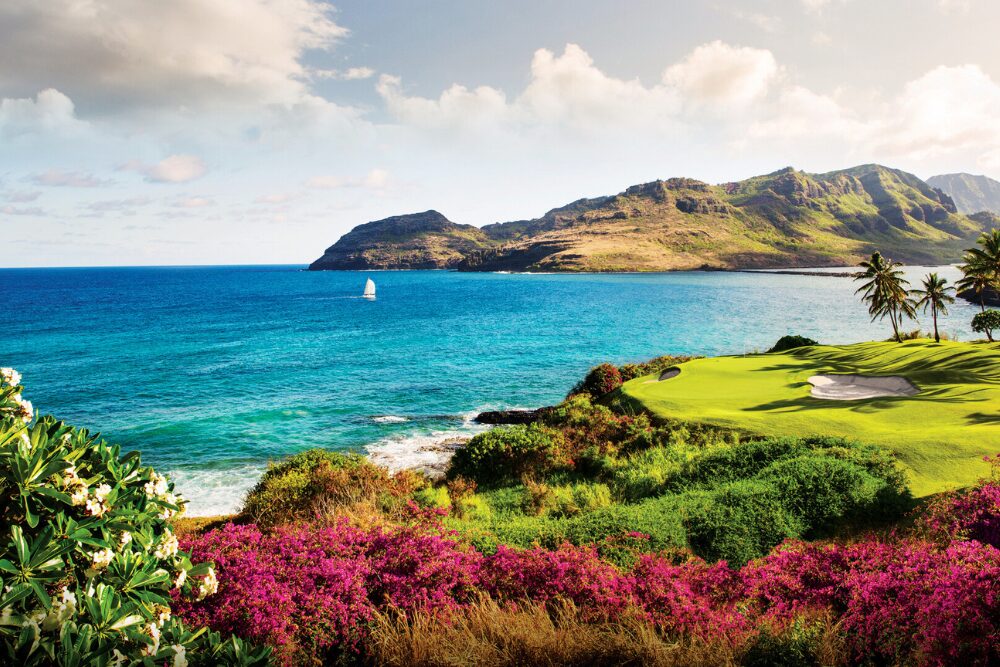 The Ocean Course at Hokuala is a luxury travel destination in Kaua‘i.