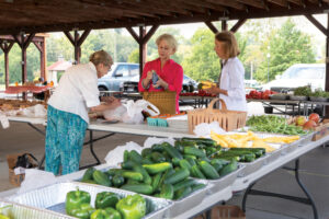 Pantall Farm sells produce at the Columbia Farmers Market.