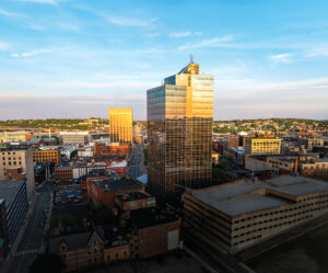 Downtown Worcester is a great place to visit.