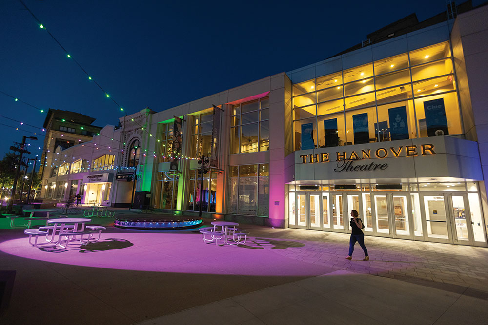 Hanover Theatre and Conservatory’s 1920s architecture sets the stage for today’s performing artists in Worcester.