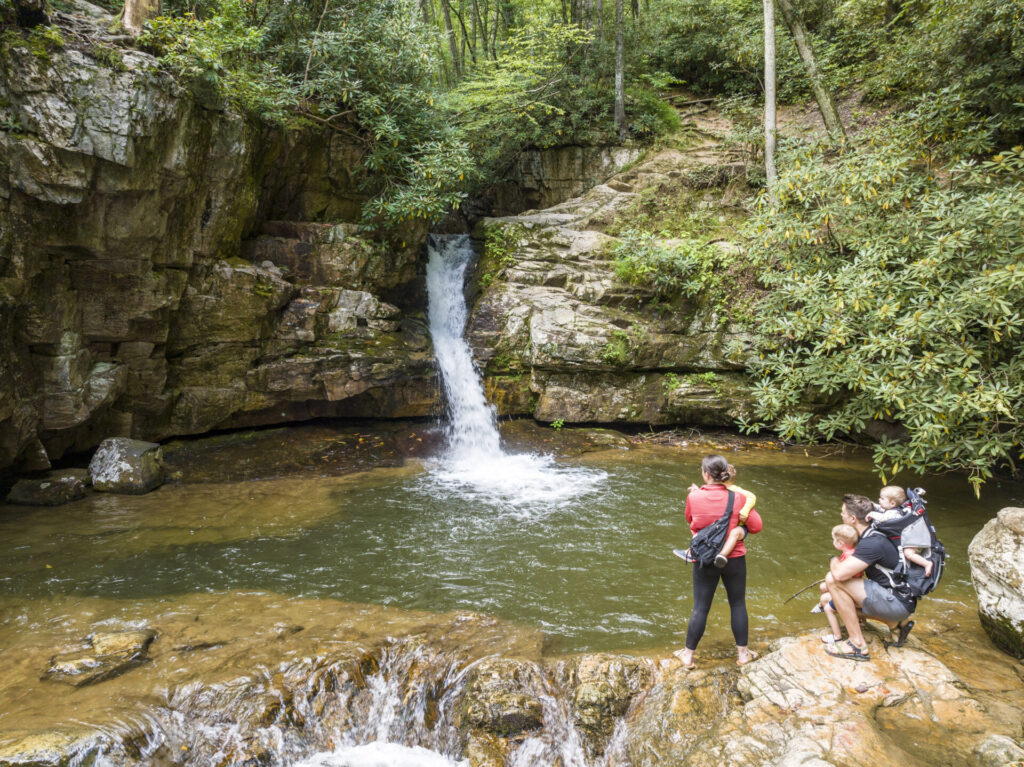 Blue Hole Waterfall