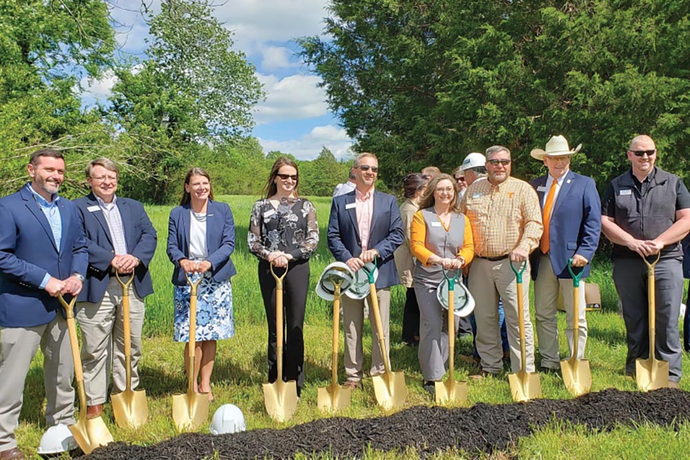 Extension Service groundbreaking; Maury County education