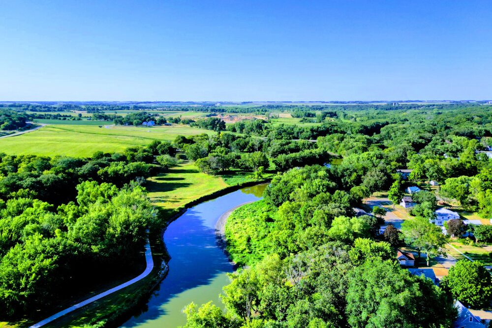 Ledges State Park is an outdoor adventure near Ames, Iowa.