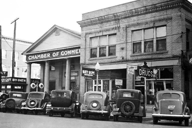 The Chamber of Commerce started in 1924 in downtown Columbia.
