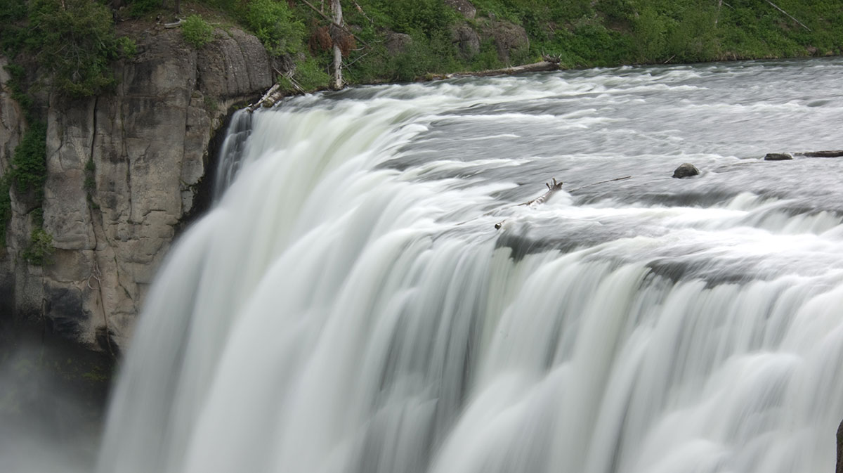 Waterfall near Rexburg, Idaho