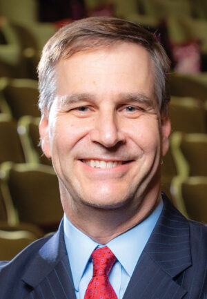 Troy Siebels, president/CEO of Hanover Theatre in Worcester, MA