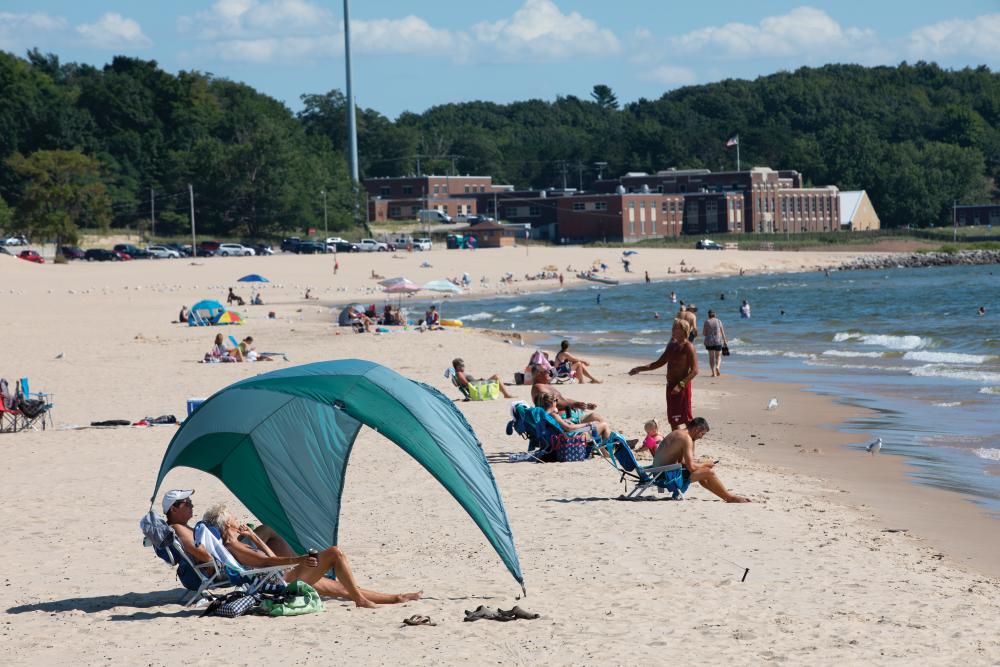 Pere Marquette Park beach