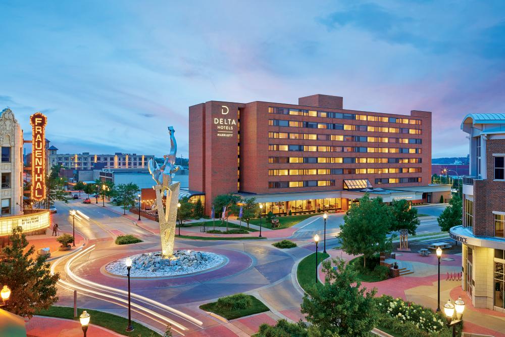 Delta Hotels by Marriott is situated on the shores of Muskegon Lake.