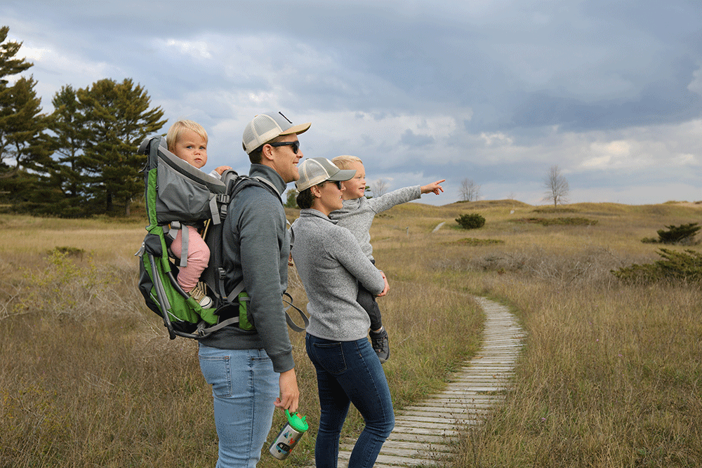 Hiking in Sheboygan, WI