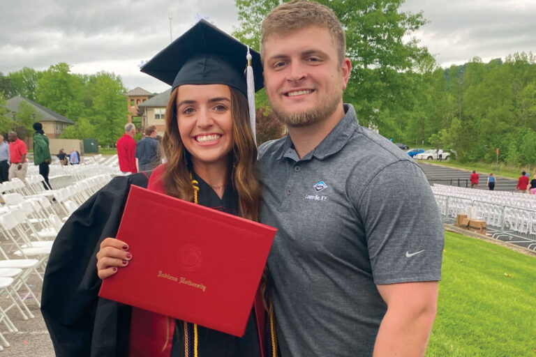Indiana University Southeast students Ysa and Garrison Koch