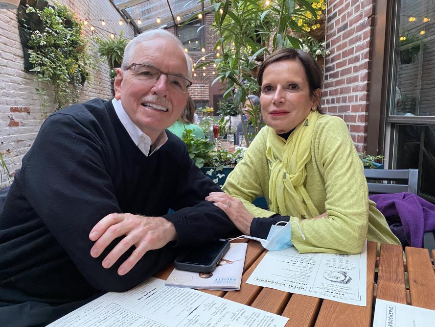 Steven Alan Bennett and Dr. Elaine Melotti Schmidt