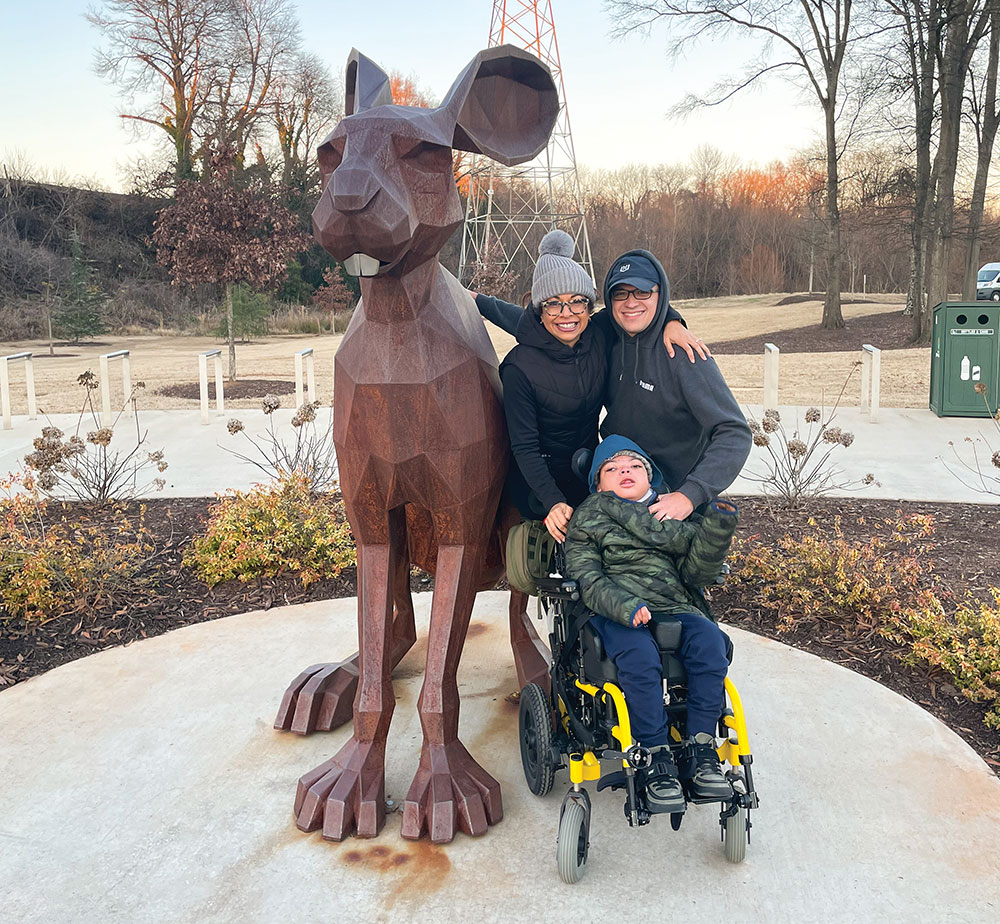 Nathan Herber and family