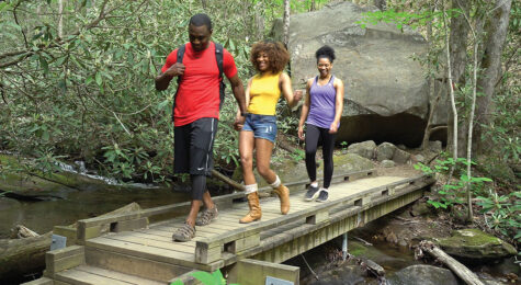 The Greenville, SC, area offers miles of trails for people to explore.