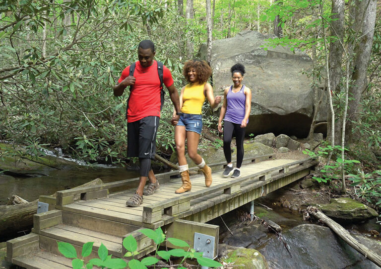 The Greenville, SC, area offers miles of trails for people to explore.