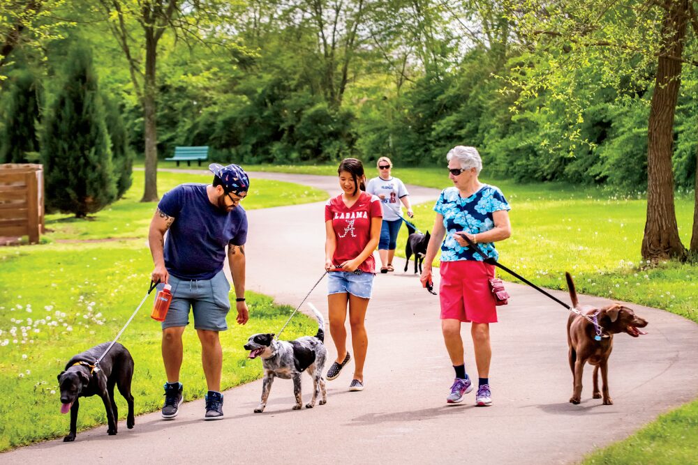 Franklin is a pet-friendly city in Tennessee.