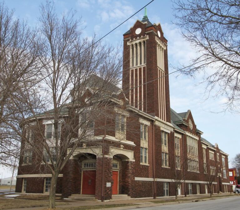 Walnut Street Baptist Church is one of the many historic buildings being renovated in the region of Cedar Valley, IA.