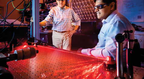 Scientists conduct experiments at Sandia National Laboratories