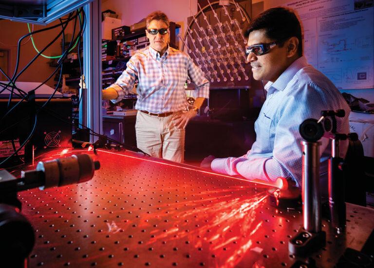 Scientists conduct experiments at Sandia National Laboratories
