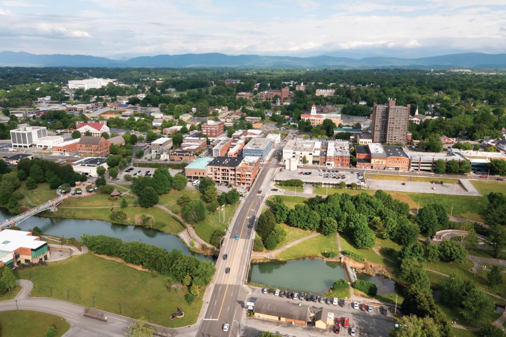 Downtown Maryville is one of the areas in Blount County experiencing revitalization.