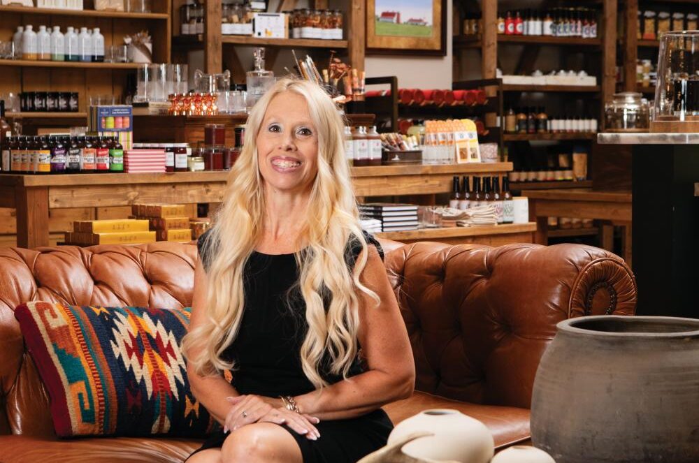 Krysti Franklin, owner of J. Danforth Mercantile in downtown Maryville.