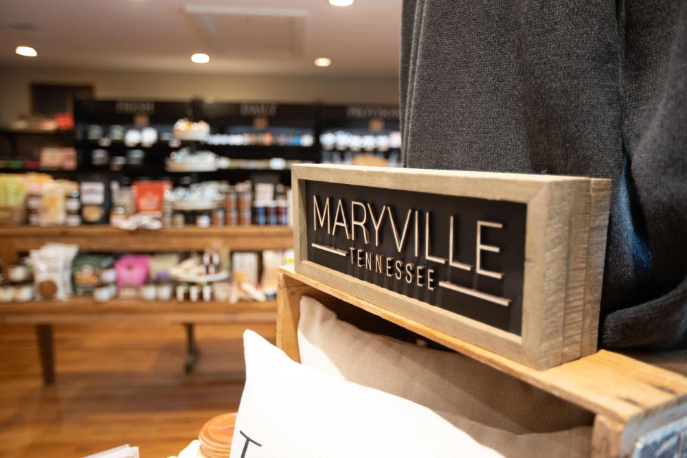 The J. Danforth Mercantile is located in downtown Maryville.