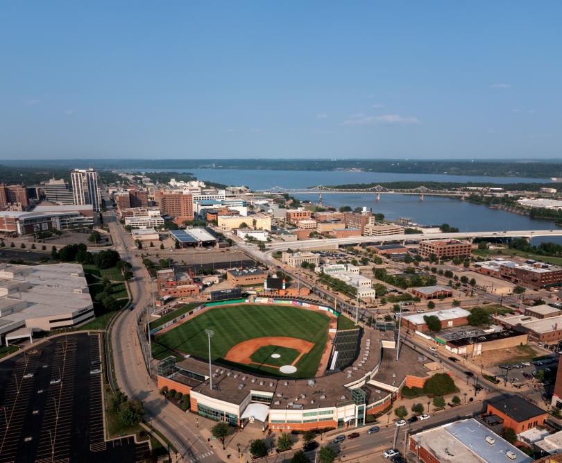 Dozer Park in downtown Peoria.