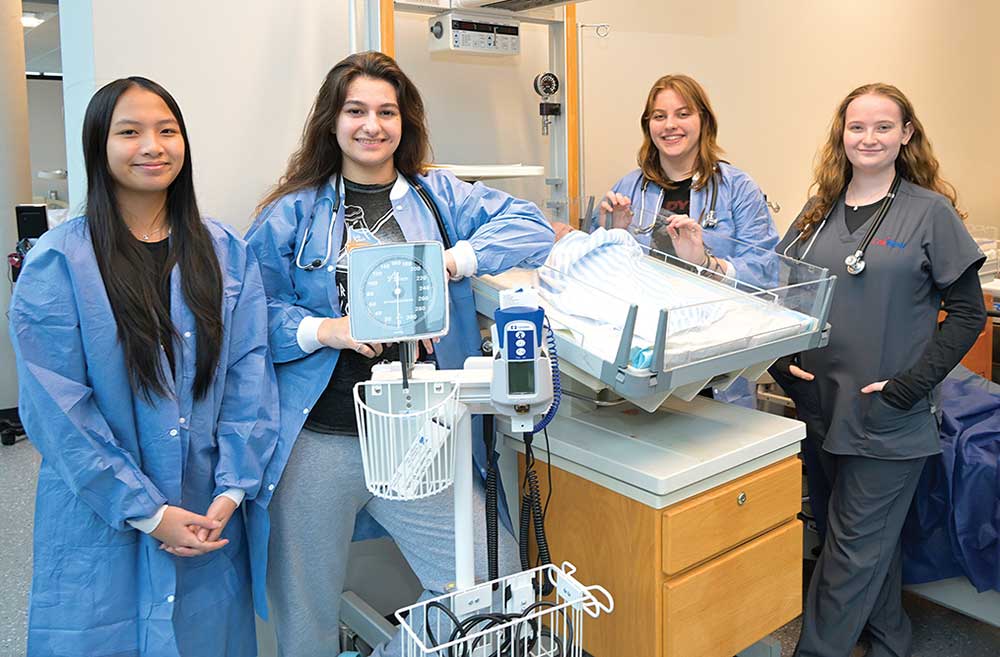 Students at James Lawson High School Health Science, Engineering, Culinary, Fashion and Media