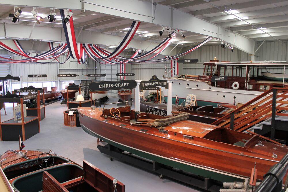 The Antique Boat Museum is a Thousand Isalnds attraction in NY.