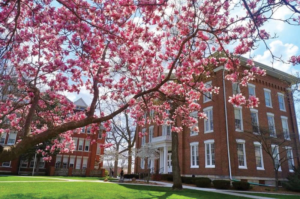 Eureka College is just a 30 minute drive from Peoria, Illinois.