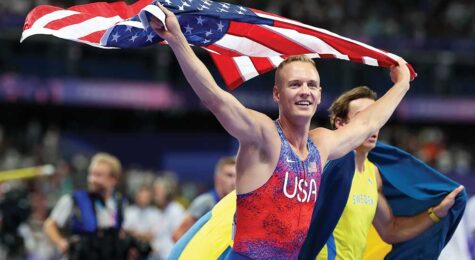 Sam Kendricks at the Olympics
