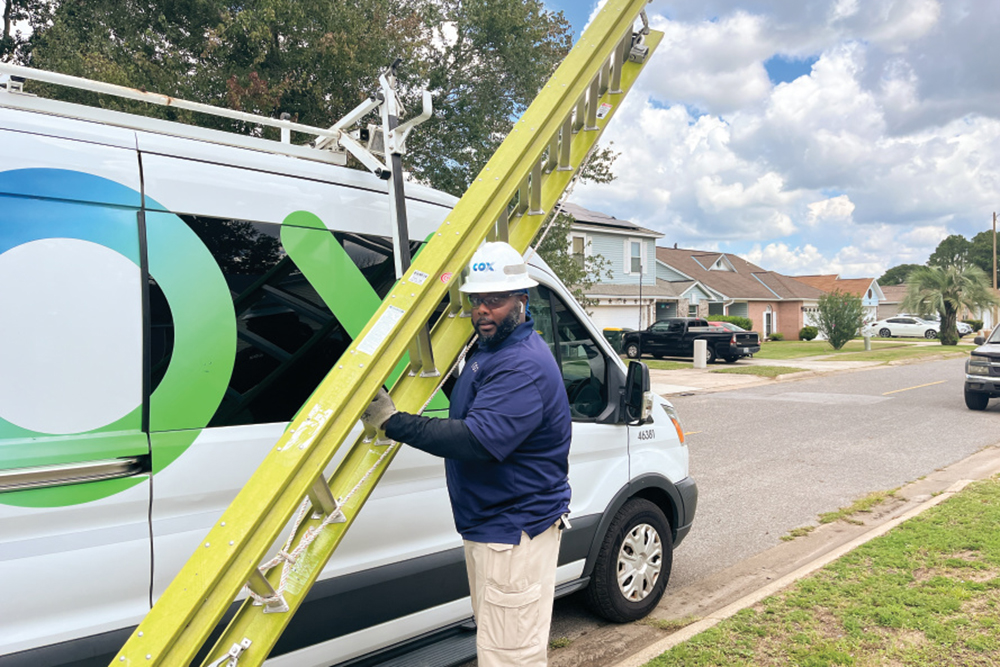 Cox Communications worker