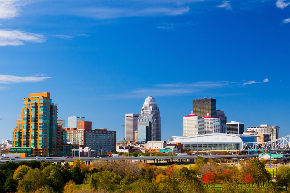 Louisville, Kentucky skyline