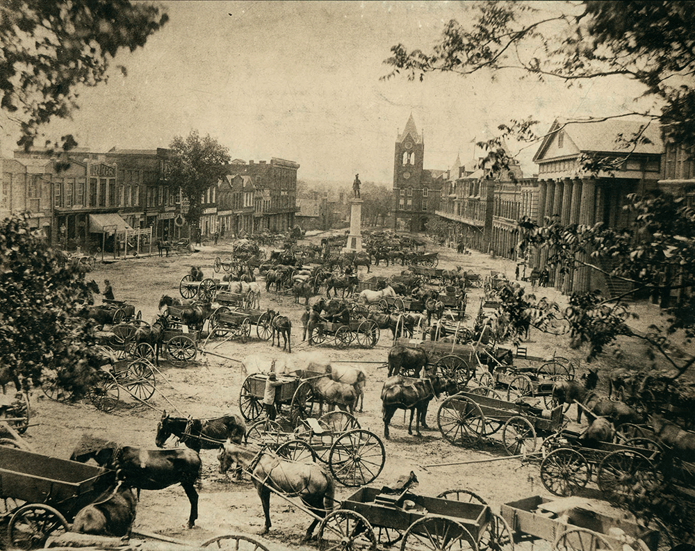 Morgan Square in 1884